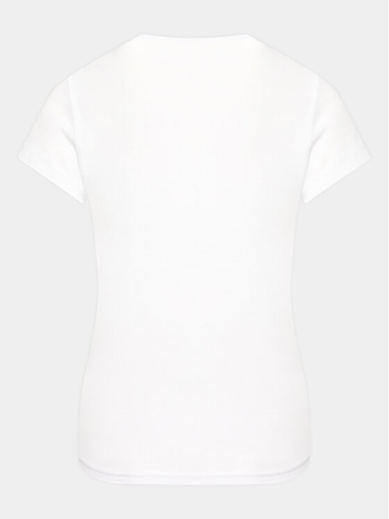 Mustang Mustang T-Shirt Aliina 1013222 Biały Regular Fit