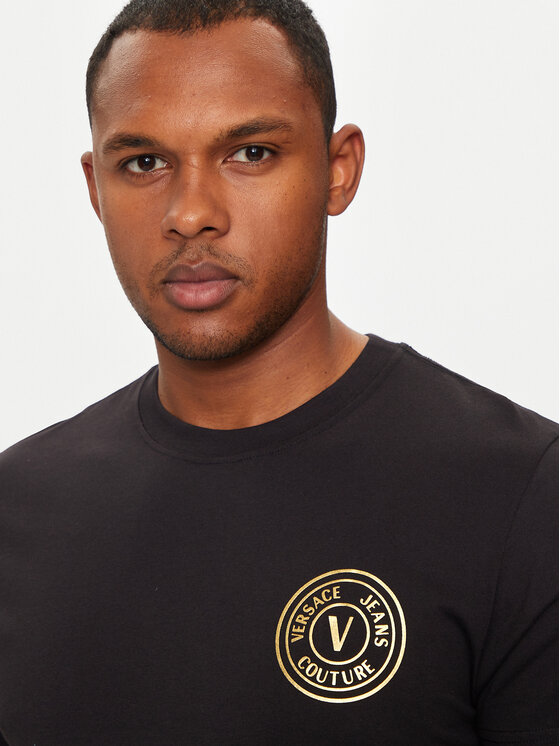 Versace Jeans Couture Versace Jeans Couture T-särk 77GAHT00 CJ00T Must Slim Fit