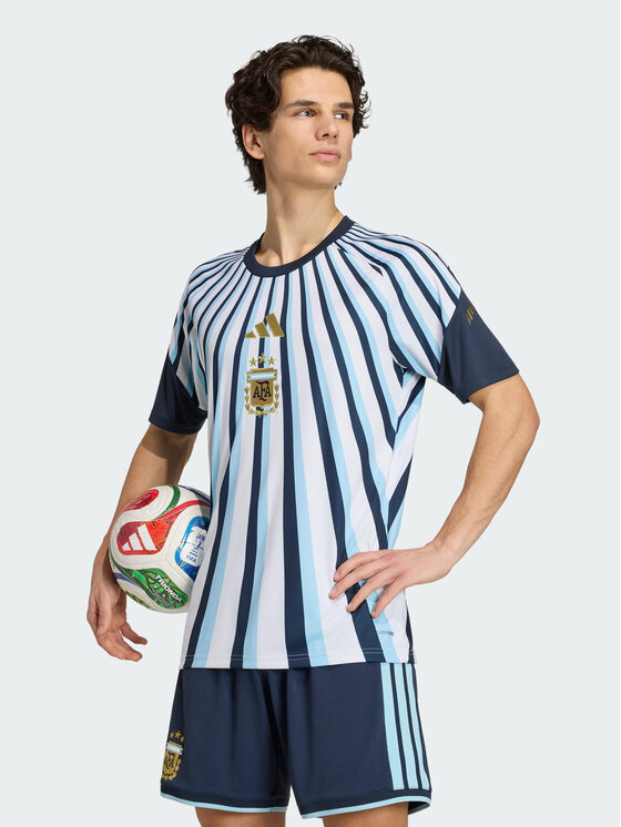 adidas adidas Koszulka techniczna 161881 Biały Slim Fit
