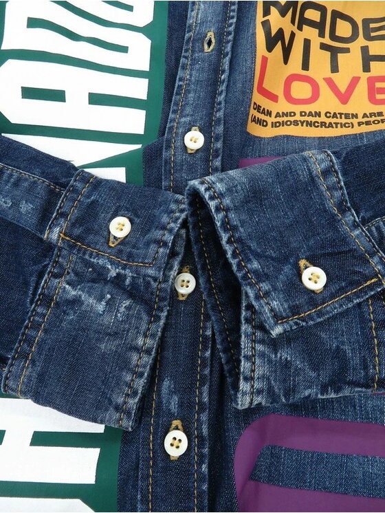 Dsquared2 Dsquared2 Košile S74DM0505 S30341 470 Barevná Regular Fit