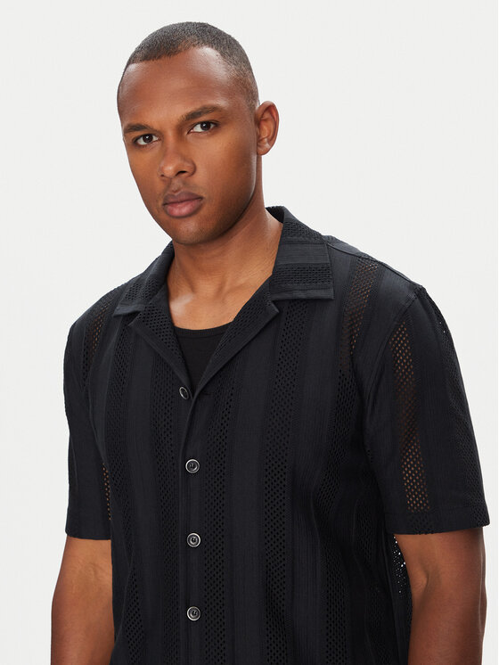 Baldessarini Baldessarini Сорочка B4 10058.5266 Чорний Regular Fit