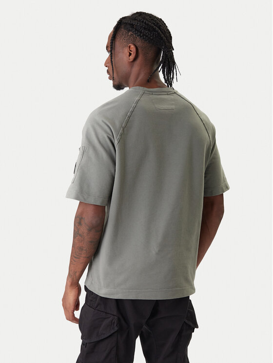 C.P. Company C.P. Company Футболка 20CMSS034A002246G Сірий Regular Fit