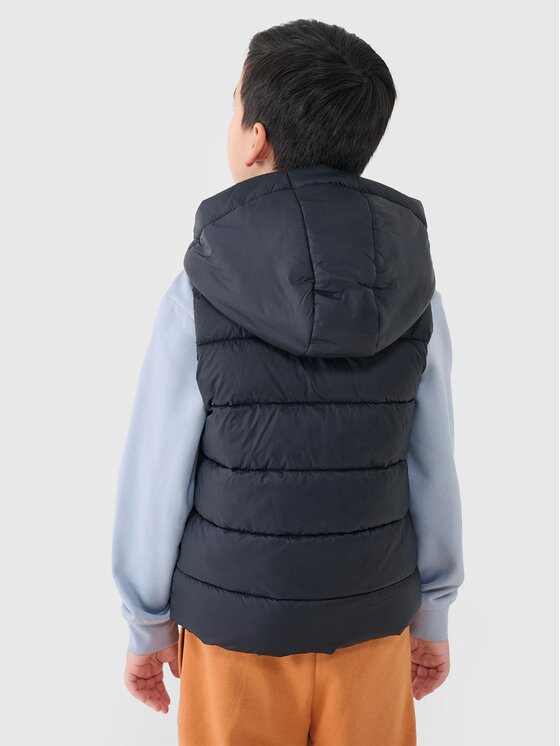 4F 4F Gilet 4FJWSS25TVJAM169-20S Nero Regular Fit