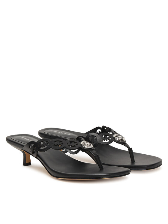 MICHAEL Michael Kors MICHAEL Michael Kors Flip-flops Janie Mid Thong 40S6JNMS1L Fekete