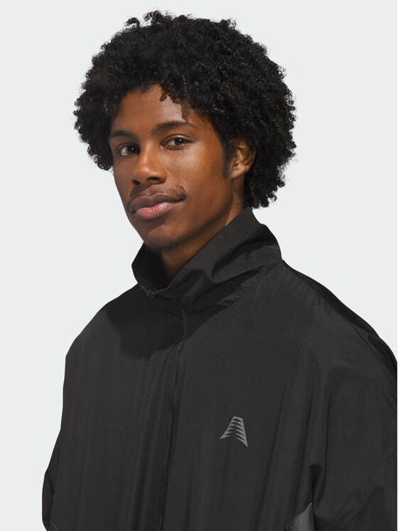 adidas adidas Wiatrówka 161028 Czarny Loose Fit