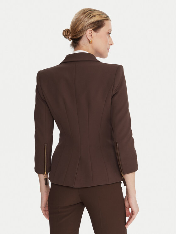 Elisabetta Franchi Elisabetta Franchi Sacou GI-174-56E2-V660 Maro Regular Fit