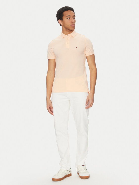 Tommy Hilfiger Tommy Hilfiger Polo 1985 MW0MW17771 Koraļļu Slim Fit