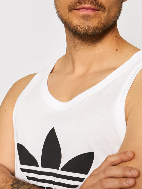 adidas Tank-Top adicolor Classics Trefoil H06636 WeiÃ Regular Fit â¢ Modivo.at