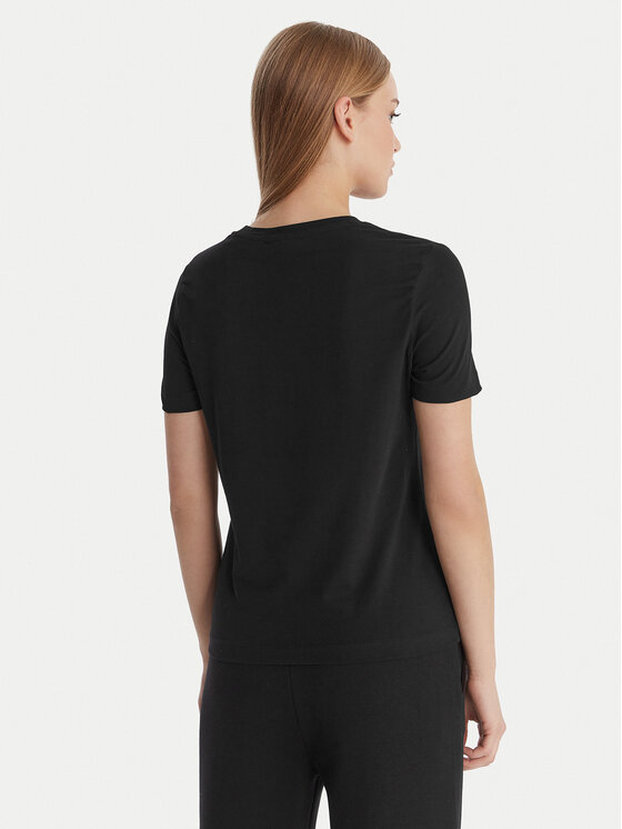 Guess Guess T-Shirt V6RI07 J1314 Schwarz Regular Fit