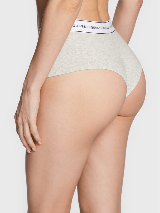 Guess Guess Brazilské kalhotky Carrie O97E03 KBBU1 Šedá