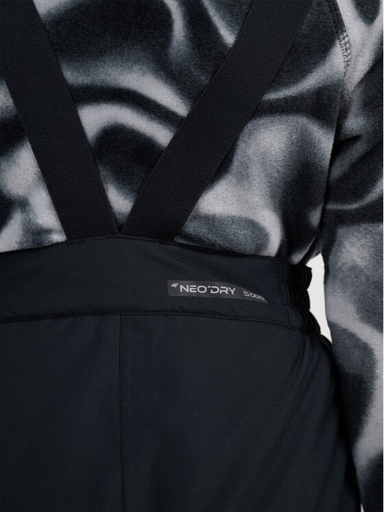 4F 4F Pantaloni da sci 4FJRAW25TFTRF1241-20S Nero Regular Fit