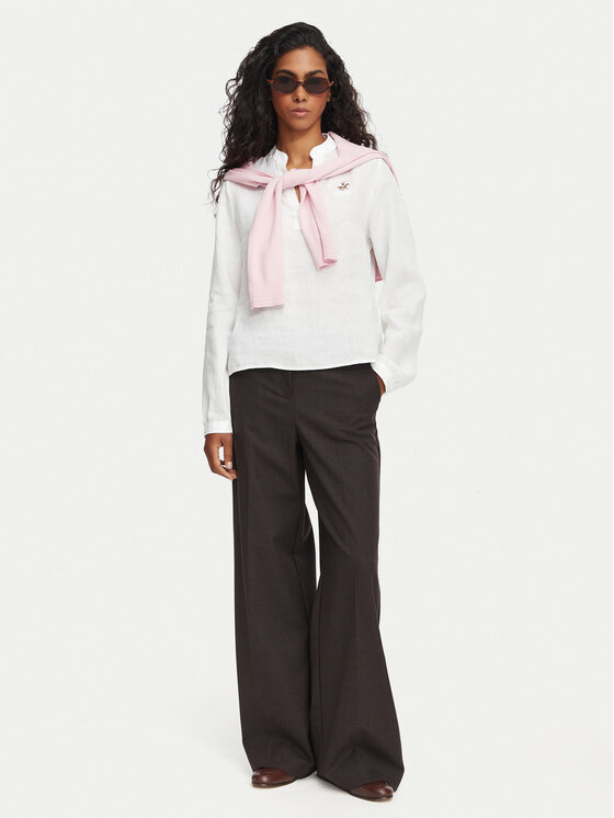 Beverly Hills Polo Club Beverly Hills Polo Club Majica P-SS26W-OLYMPIA Bijela Regular Fit