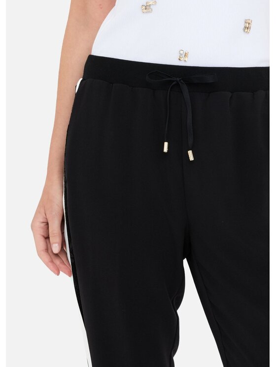Liu Jo Liu Jo Pantaloni di tessuto TF5132TS423C3786 Nero Regular Fit