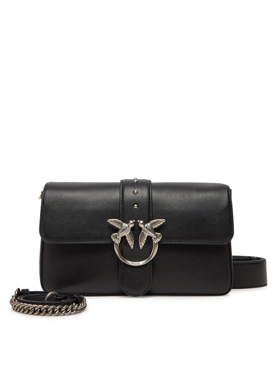 PINKO PINKO Handtasche Love One Classic Slouchy Fl PE 25 PLTT 104524 A0QO Schwarz