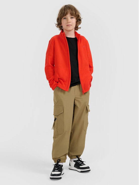4F 4F Polar BASIC+ Czerwony Slim Fit
