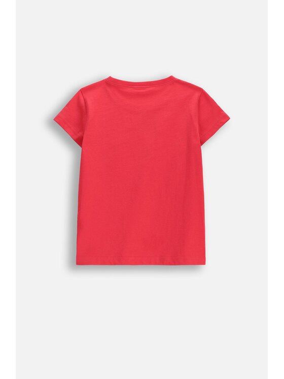 Coccodrillo Coccodrillo T-Shirt WC6143201QGK-029 Różowy Regular Fit