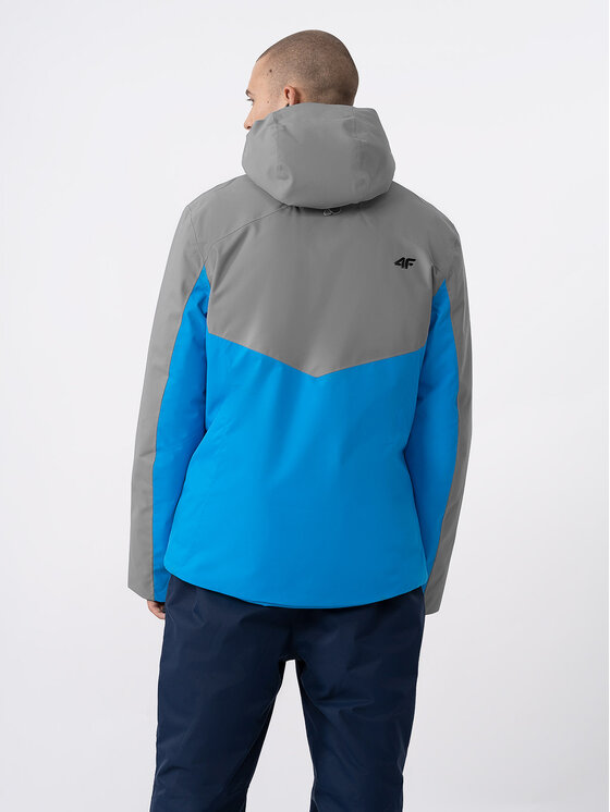 4F 4F Skijacke 4FAW23TTJAM284 Grau Regular Fit