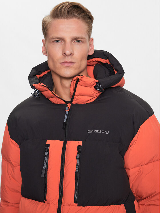 Didriksons Didriksons Kurtka zimowa Hilmer 504240 Pomarańczowy Regular Fit