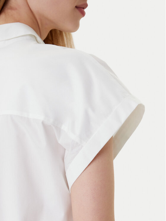 Tommy Hilfiger Tommy Hilfiger Camicia WW0WW45897 Bianco Relaxed Fit