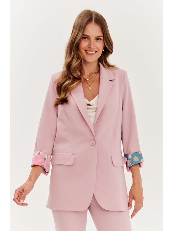 NAOKO NAOKO Sako Cherished Moments Růžová Regular Fit