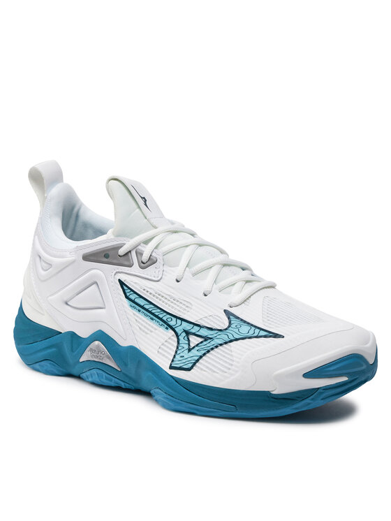 Mizuno Mizuno Buty halowe Wave Momentum 3 V1GA2312 Biały