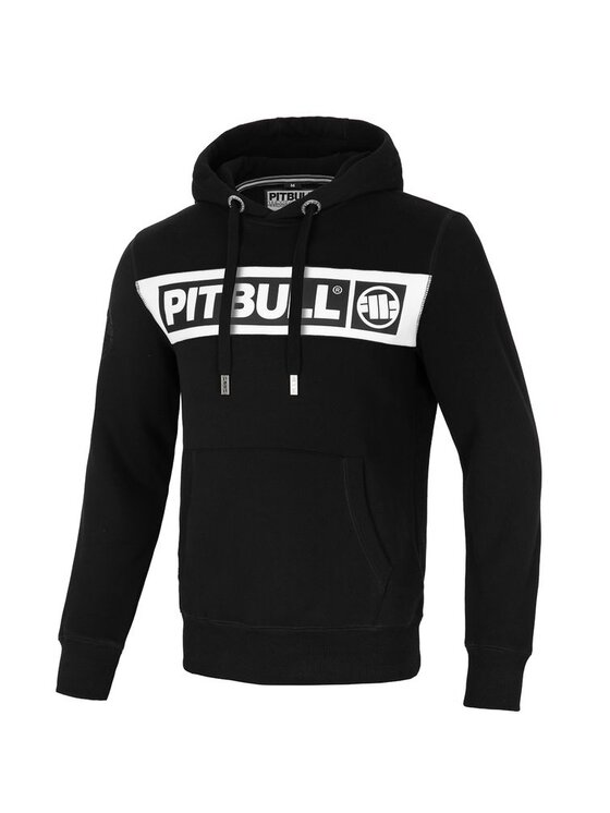 PITBULL PITBULL Bluza Sherwood Czarny Regular Fit