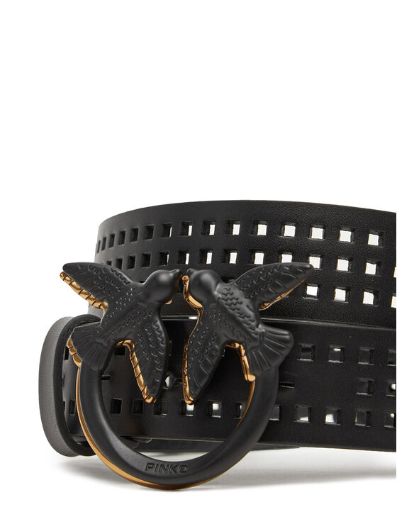 PINKO PINKO Ženski pas Love Berry H3 Belt PE 25 PLT01 100125 A11W Črna