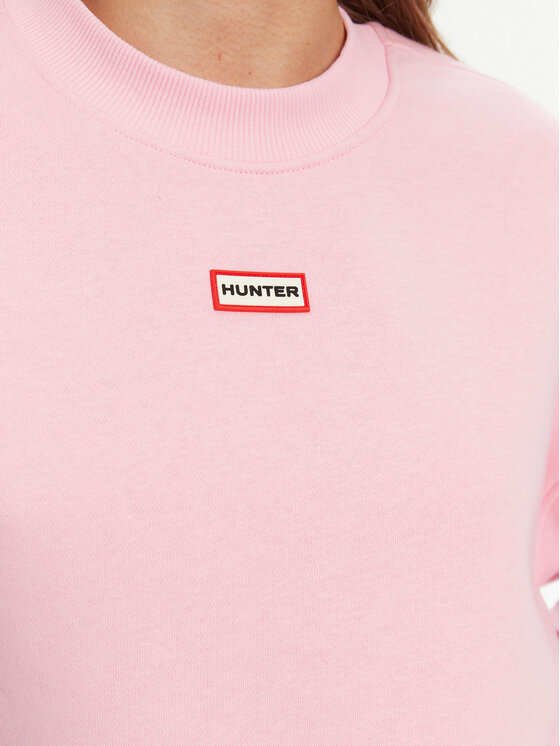 Hunter Hunter Sweatshirt Tina HARW0042242 Rosa Cropped Fit
