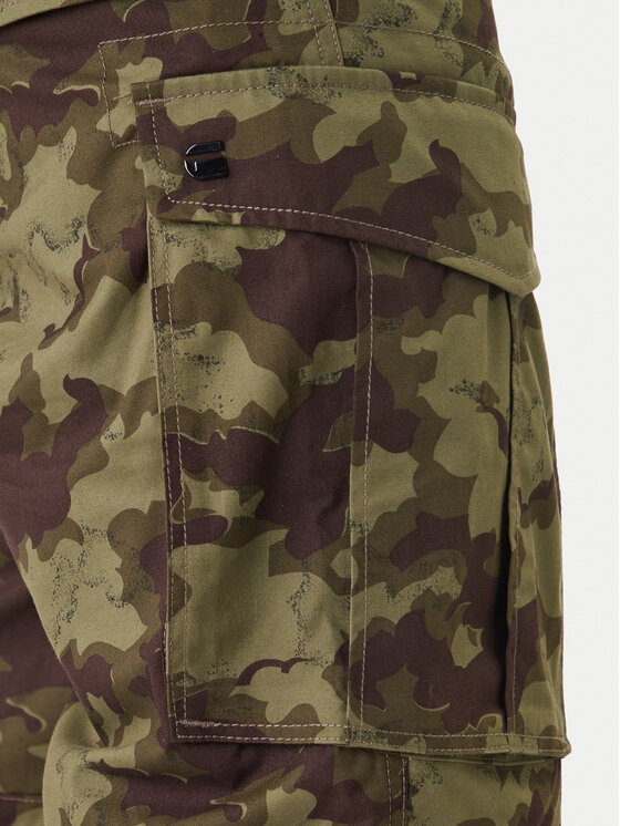 G-Star Raw G-Star Raw Pantalon scurți din material Rovic D08566-D553 Verde Relaxed Fit