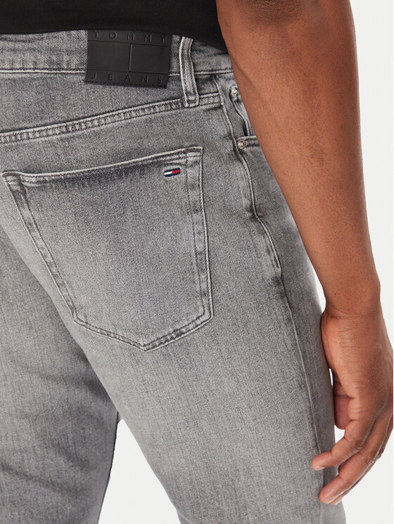 Tommy Jeans Tommy Jeans Džinsai Austin DM0DM21231 Pilka Slim Fit