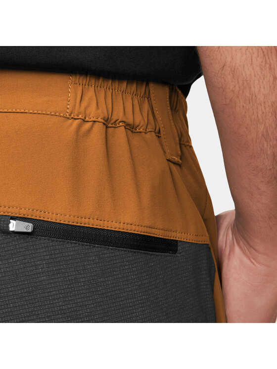 Alpinus Alpinus Spodnie outdoor Dekan Pomarańczowy Regular Fit