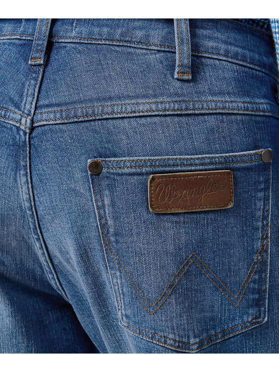 Wrangler Wrangler Jeans 112356832 Blu Regular Fit