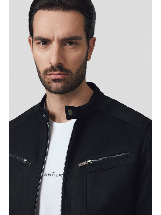 Lancerto Lancerto Kurtka przejściowa Meuse KU068224000009 Czarny Regular Fit