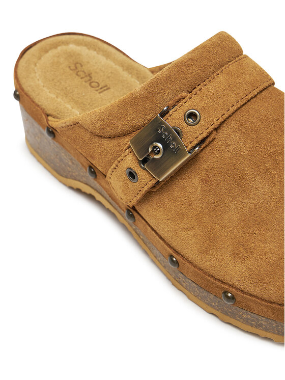 Scholl Scholl Plätud Pescura Clog 50 Cork F31632 1175 380 Pruun