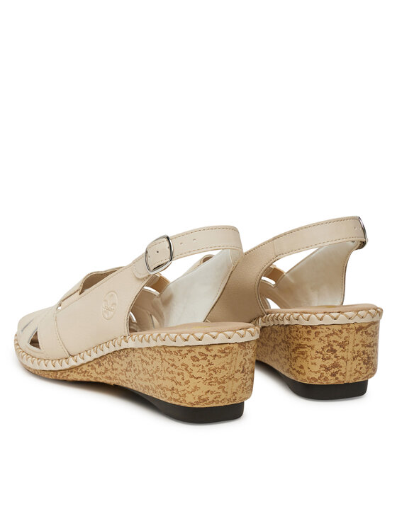 Rieker Rieker Sandalen 66189-60 Beige