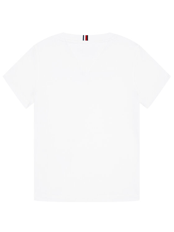 Tommy Hilfiger Tommy Hilfiger Póló Essential KS0KS00210 Fehér Regular Fit