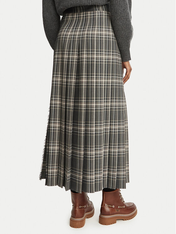 Weekend Max Mara Weekend Max Mara Midi sukňa Prisma 2625106092 Sivá Regular Fit