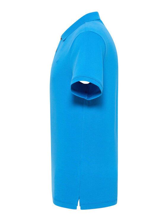 Mustang Mustang Polo Palco Blu Regular Fit