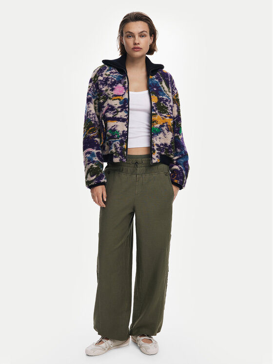 Desigual Desigual Bomber striukė Alfa 25WWEW66 Spalvota Regular Fit