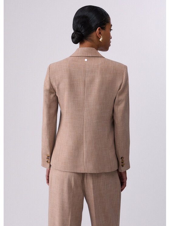 Liu Jo Liu Jo Giacca da abito WA6529T332A02153 Beige Regular Fit