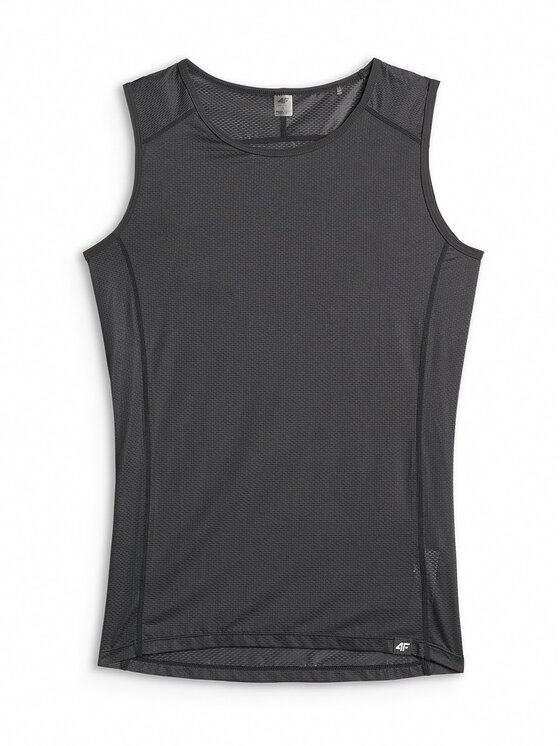 4F 4F Koszulka rowerowa ALTERNATIVE PATH Czarny Slim Fit