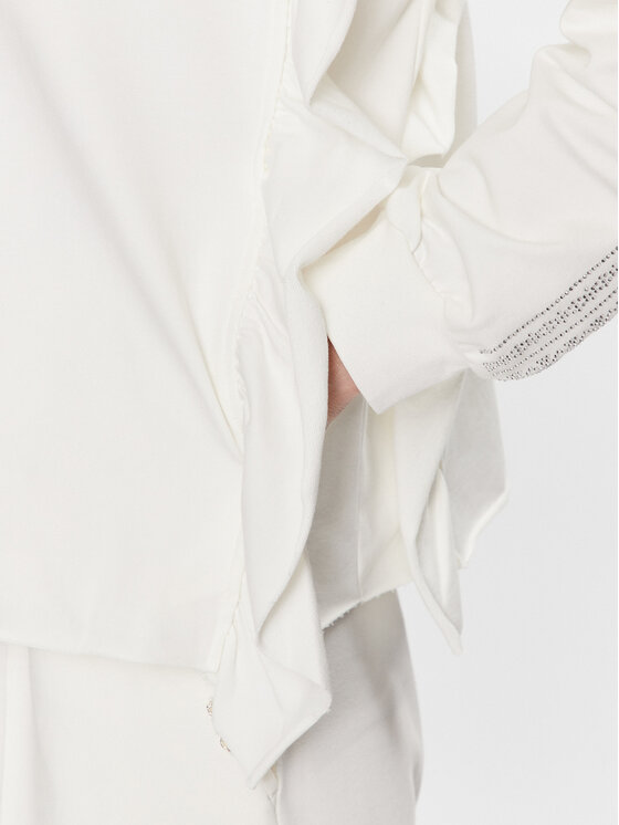 Felpa TA3233 F0090 Bianco Regular Fit
