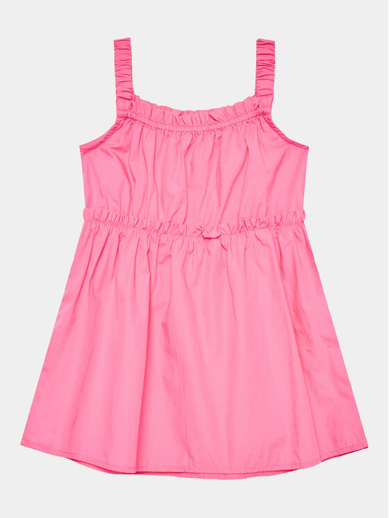 United Colors Of Benetton United Colors Of Benetton Ежедневна рокля 4EW7GV00T Розов Regular Fit