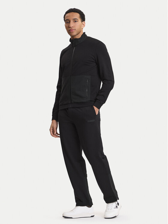 Guess Guess Pantaloni trening Z6GB01 K2834 Negru Regular Fit