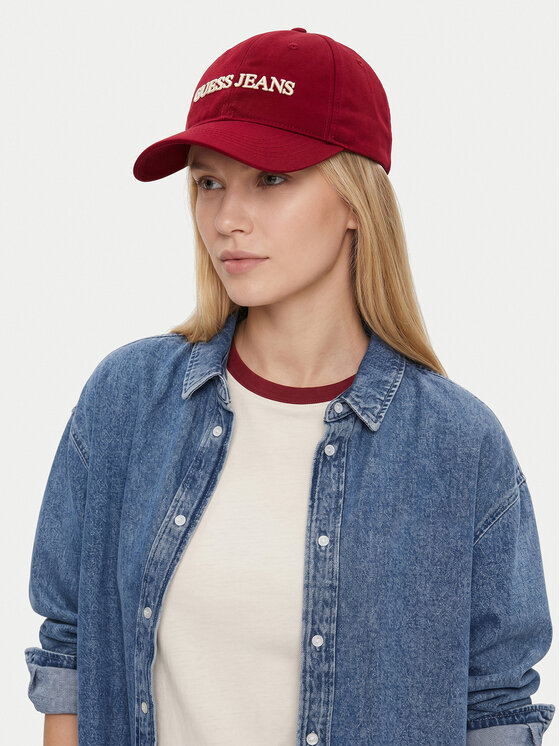 Guess Jeans Guess Jeans Cappellino CWBEO-GJ-U3-007-SS26 Bordeaux