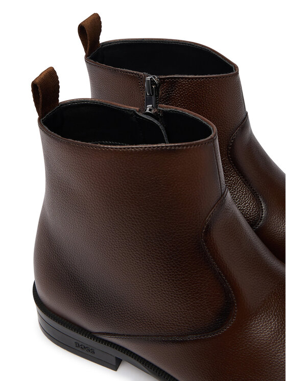 BOSS BOSS Stiefeletten Tayil 50573316 Dunkelbraun