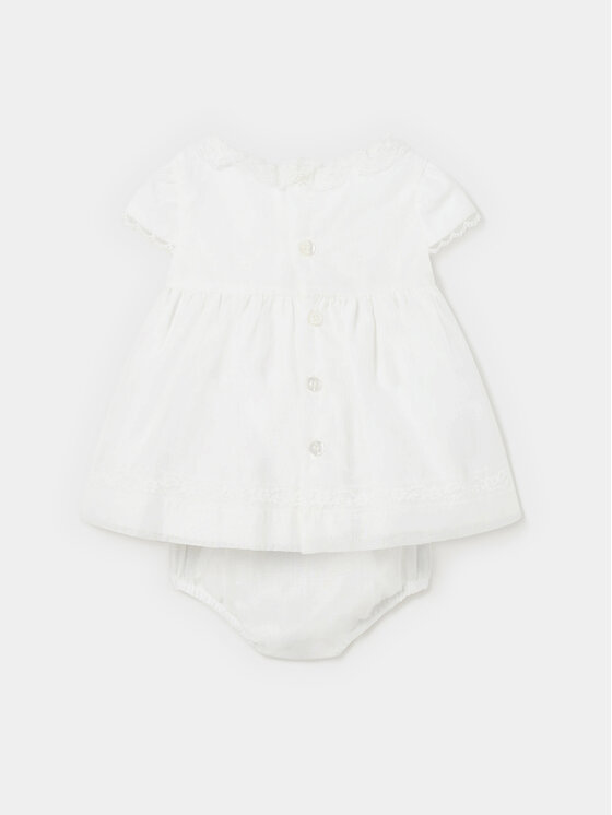 Mayoral Mayoral Vestito elegante 1821 Bianco Regular Fit