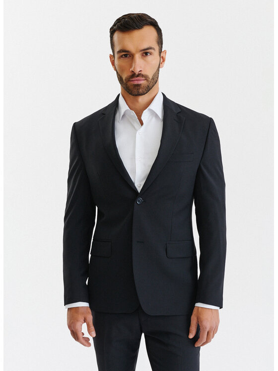 Pako Lorente Pako Lorente Garnitur P22WF-4G-039 Czarny Slim Fit