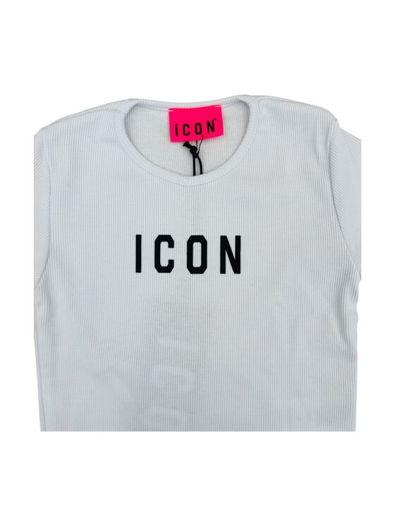 Icon Icon T-shirt igks00581-bianco Bianco Regular Fit
