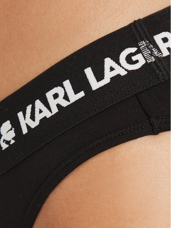 KARL LAGERFELD KARL LAGERFELD Chilot clasic A1W47009 Negru